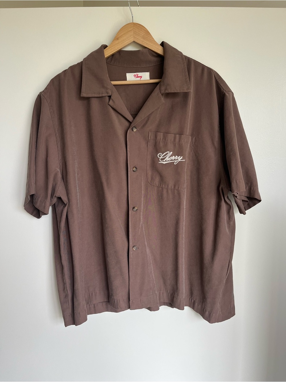 Cherry LA Embroidered Shirt
